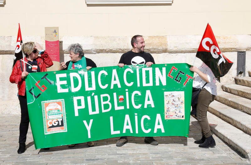 Palencia apoya la huelga en Educación