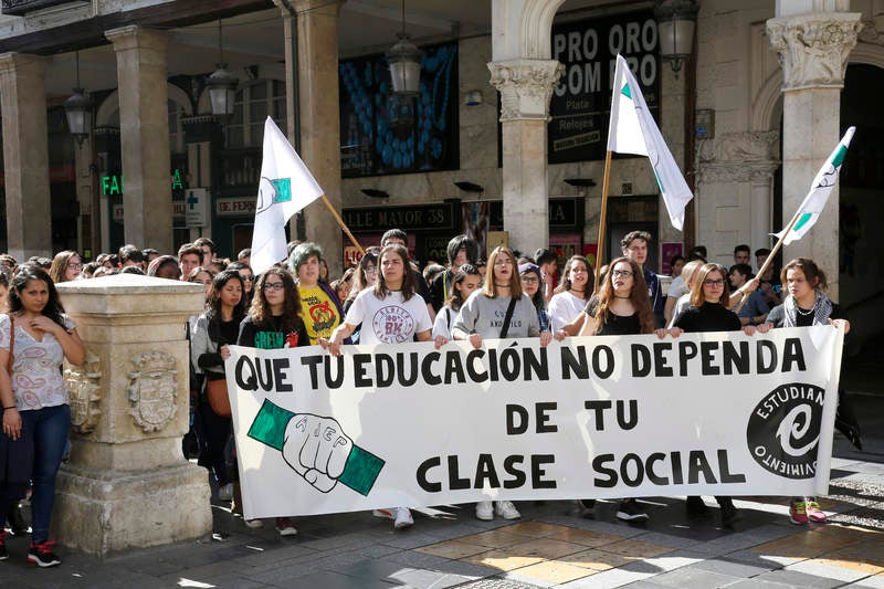 Palencia apoya la huelga en Educación