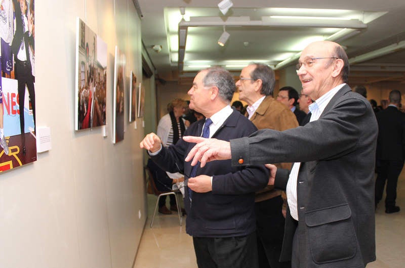 Inauguración de la exposición &#039;Un año en imágenes 2016&#039; de Palencia (1/2)