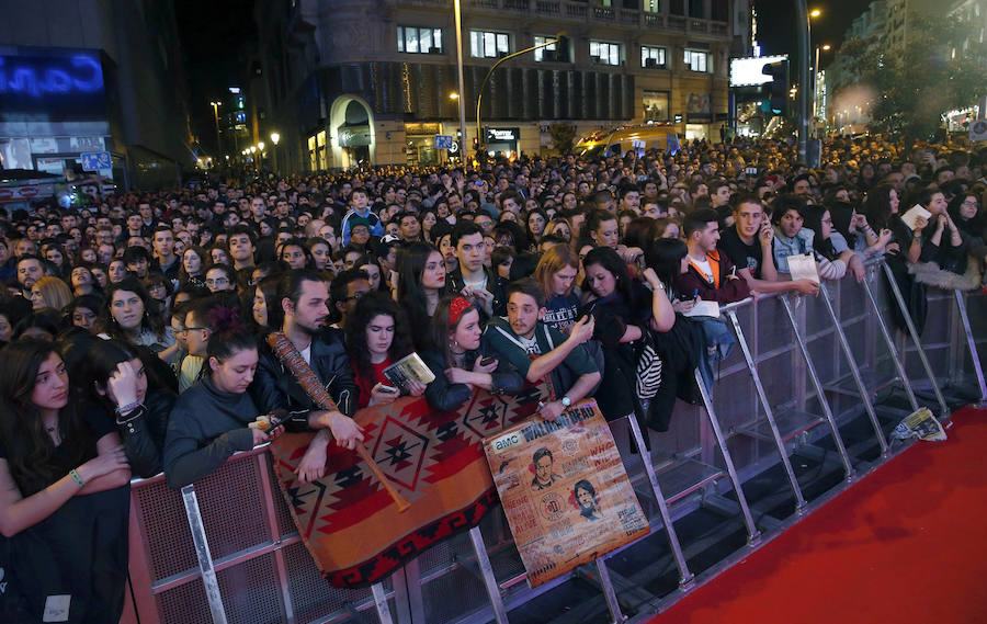 Los protagonistas de &#039;The Walking Dead&#039;, en la Gran Vía