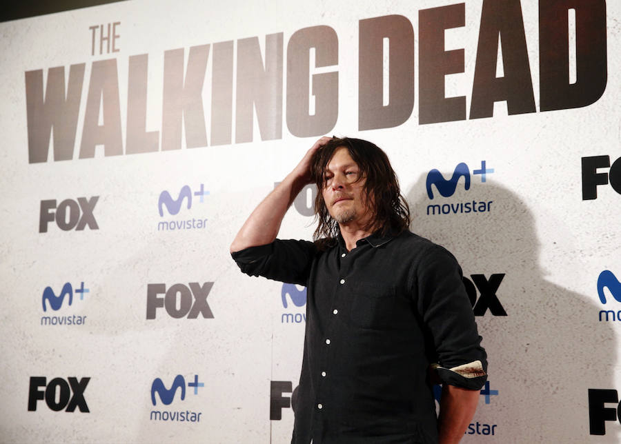Los protagonistas de &#039;The Walking Dead&#039;, en la Gran Vía