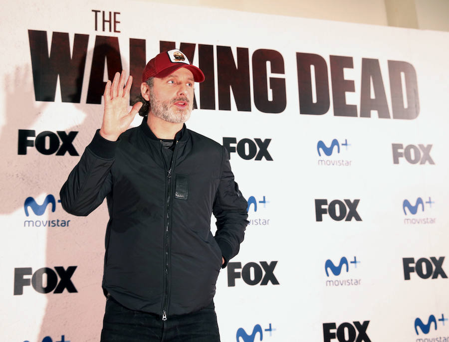 Los protagonistas de &#039;The Walking Dead&#039;, en la Gran Vía