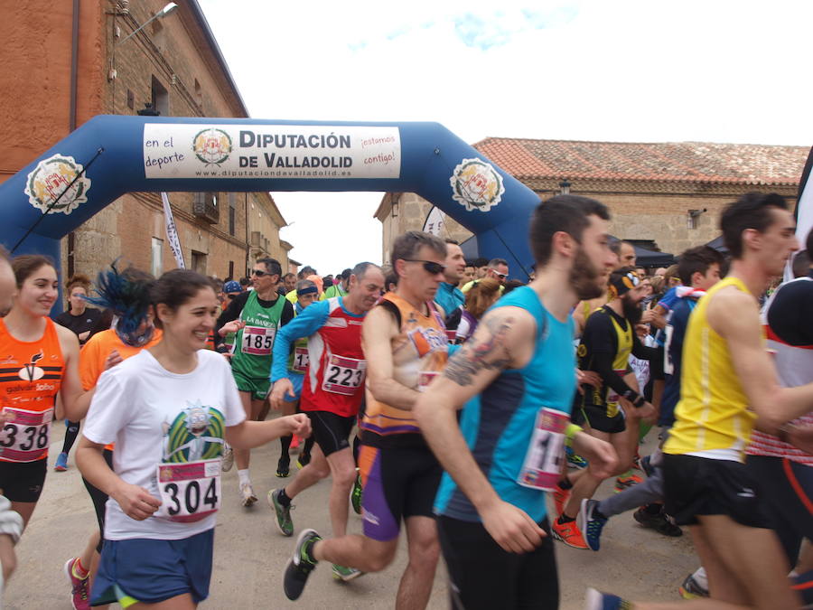 Primera prueba del circuito de las Cinco Leguas en Benafarces (Valladolid)