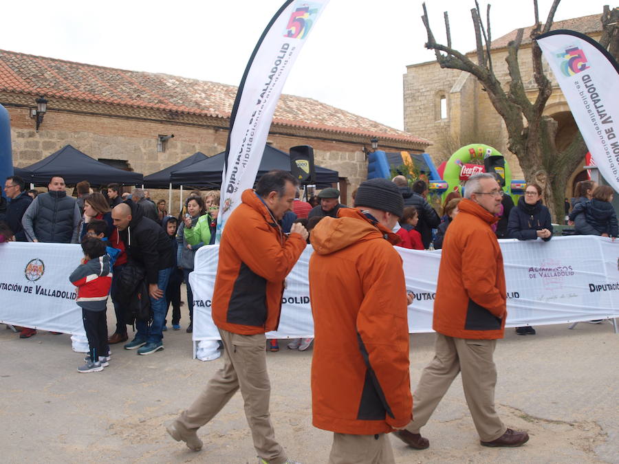 Primera prueba del circuito de las Cinco Leguas en Benafarces (Valladolid)