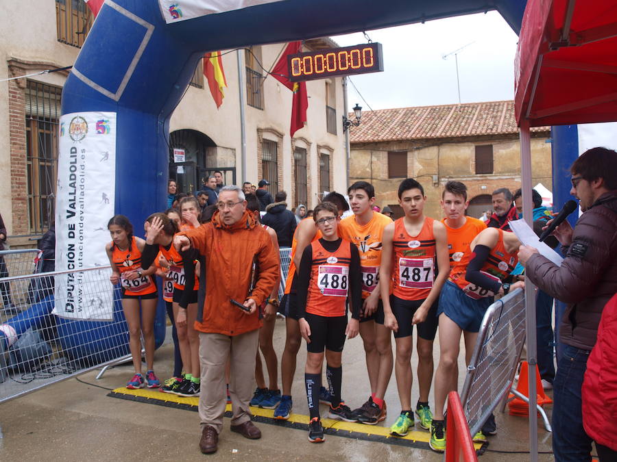 Primera prueba del circuito de las Cinco Leguas en Benafarces (Valladolid)