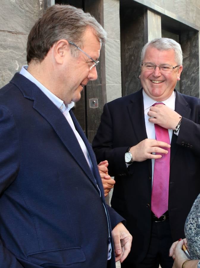 Antonio Silván busca apoyos en Segovia para presidir el PP de Castilla y León