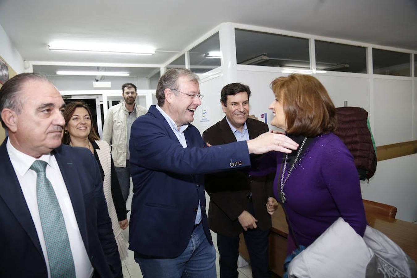 Antonio Silván visita Palencia en su campaña para optar a la Presidencia del PP de Castilla y León