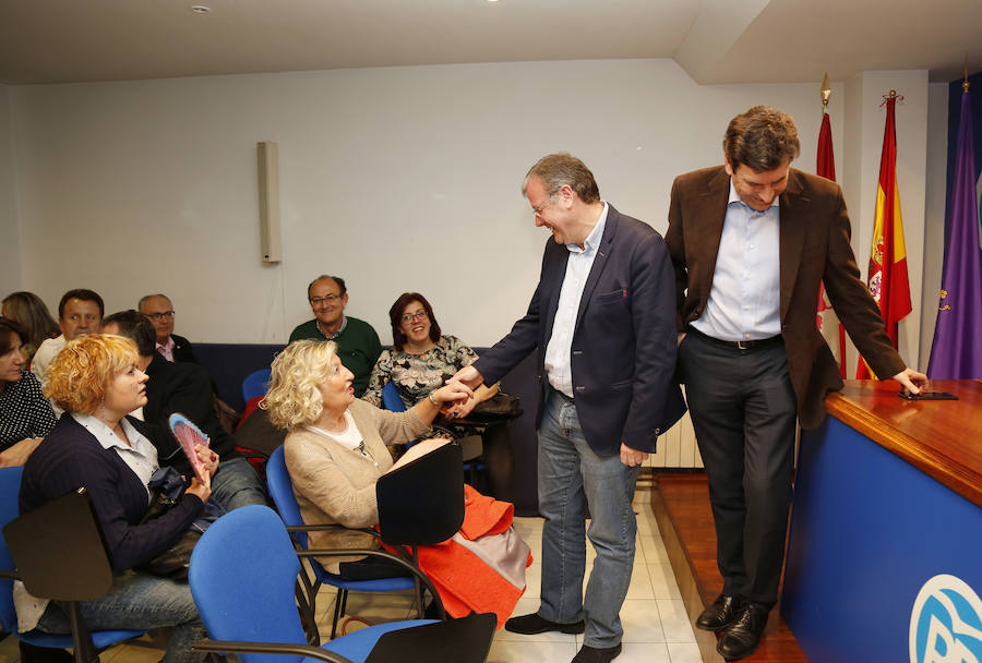 Antonio Silván visita Palencia en su campaña para optar a la Presidencia del PP de Castilla y León