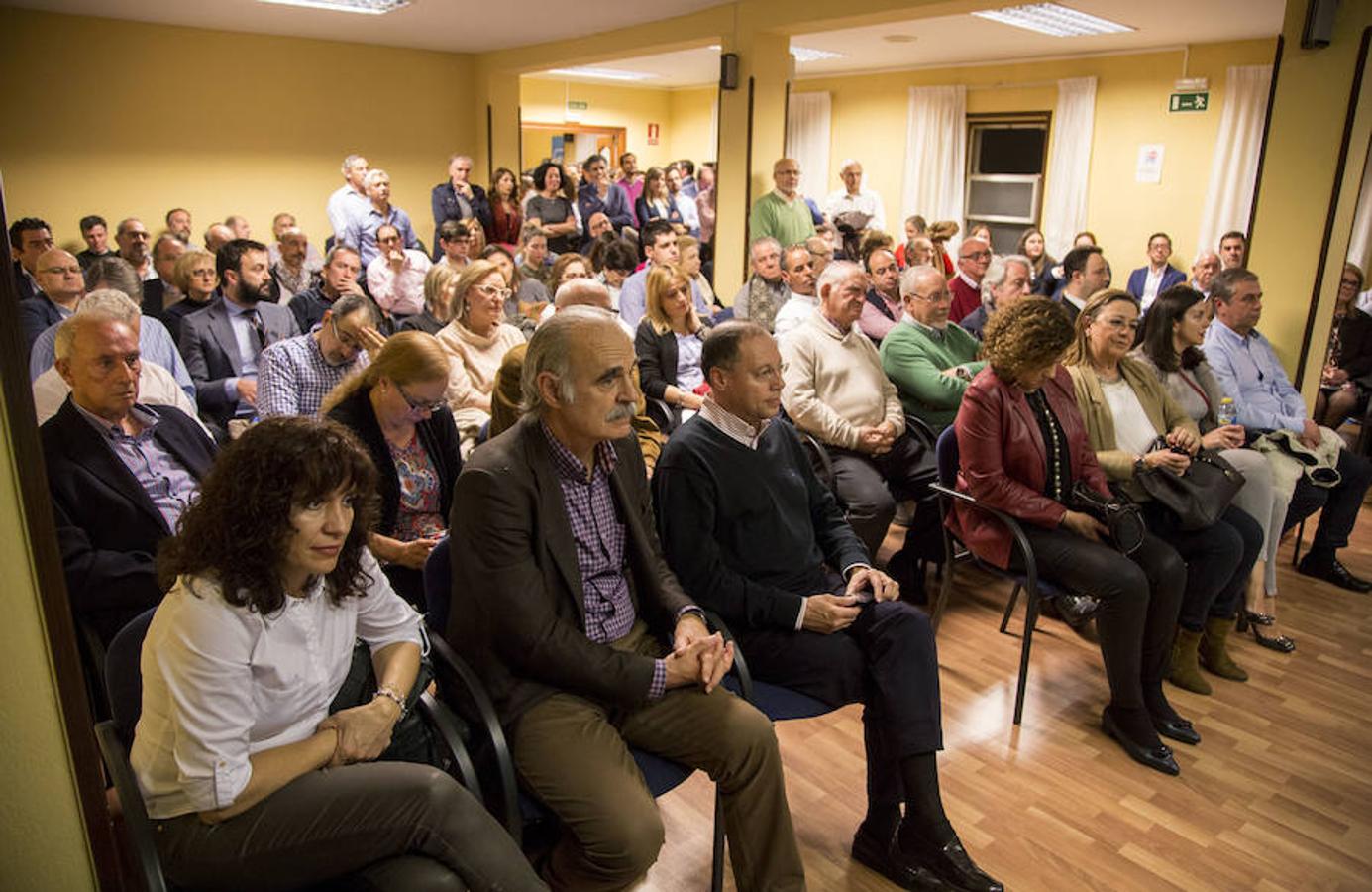 Acto de Alfonso Fernández Mañueco con afiliados en Valladolid