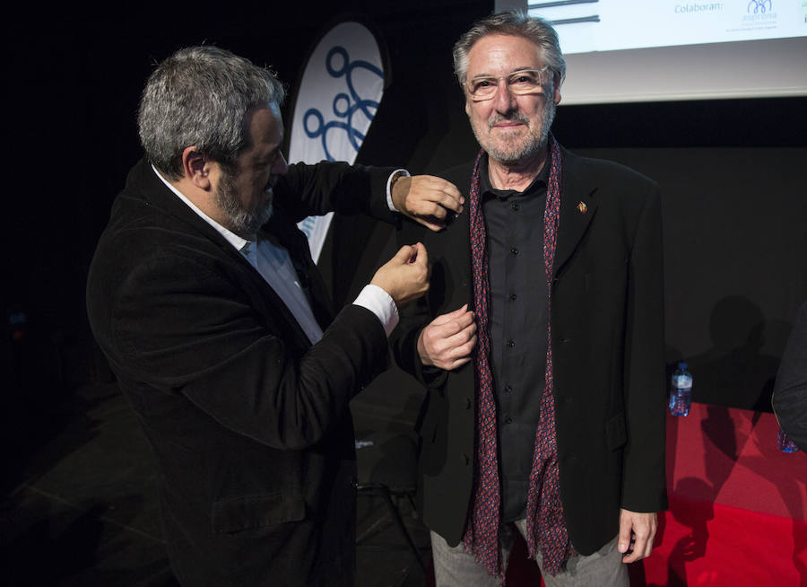 Homenaje de Asprona a Candeal en el Aula de Cultura de El Norte