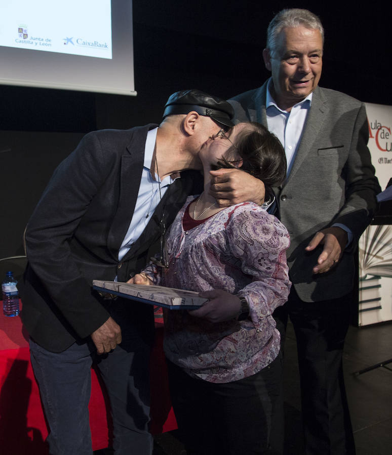Homenaje de Asprona a Candeal en el Aula de Cultura de El Norte