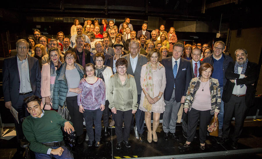 Homenaje de Asprona a Candeal en el Aula de Cultura de El Norte