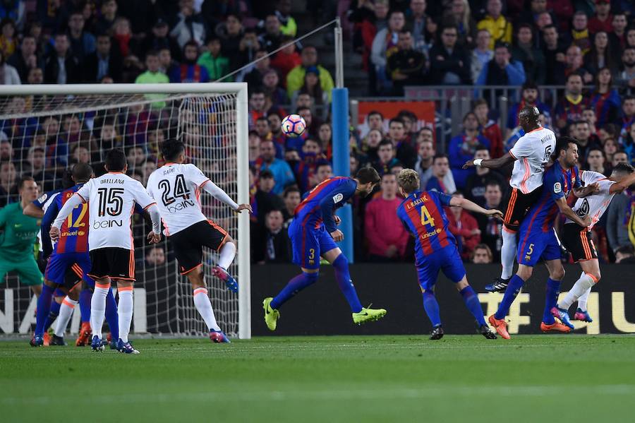 El Barcelona-Valencia, en imágenes