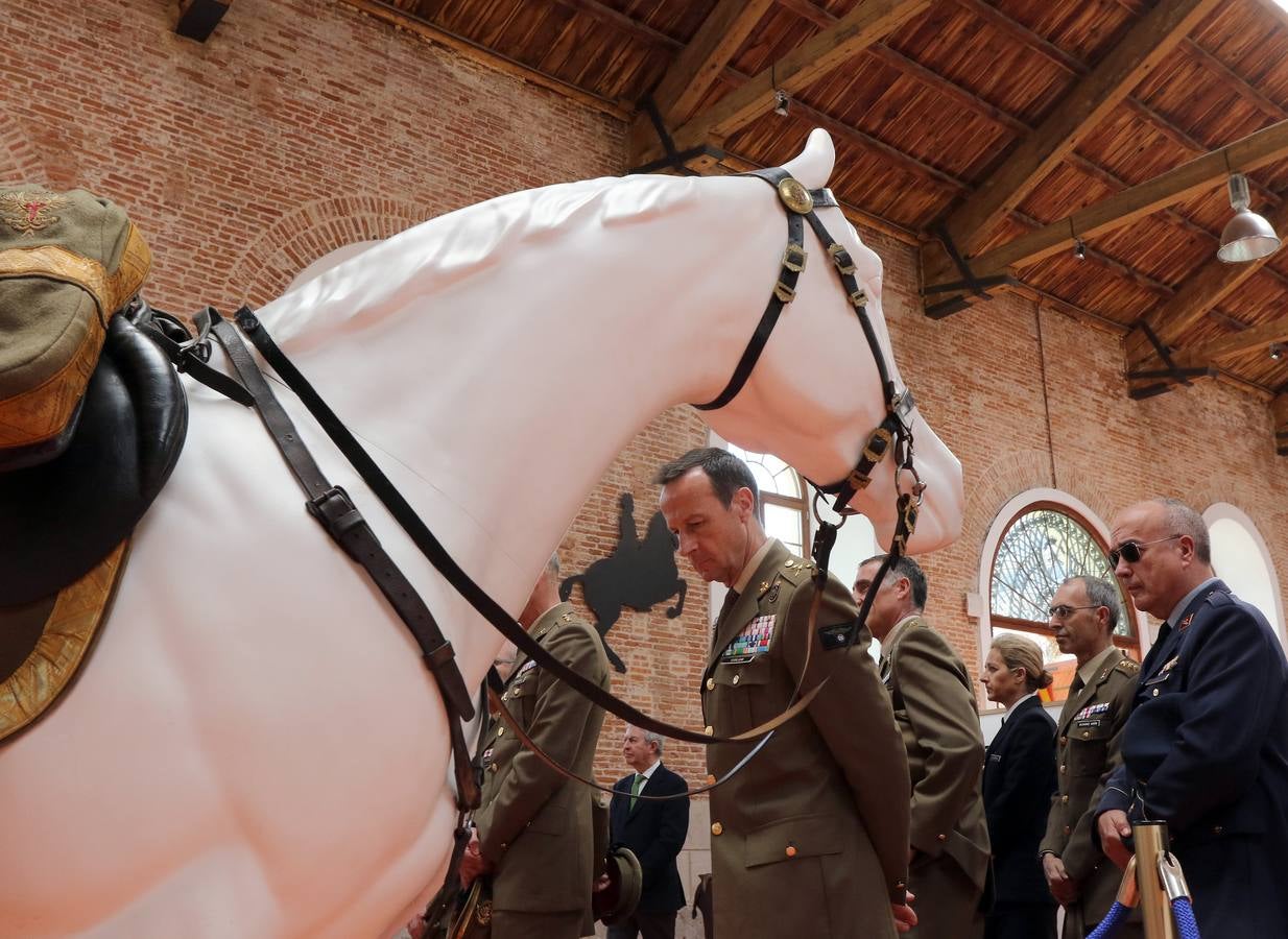 Homenaje al caballo en la Academia de Caballería de Valladolid