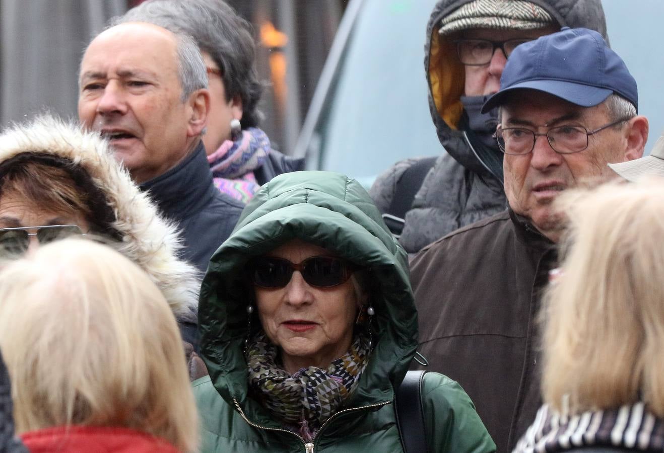 Jornada de frío invernal y nieve en Segovia