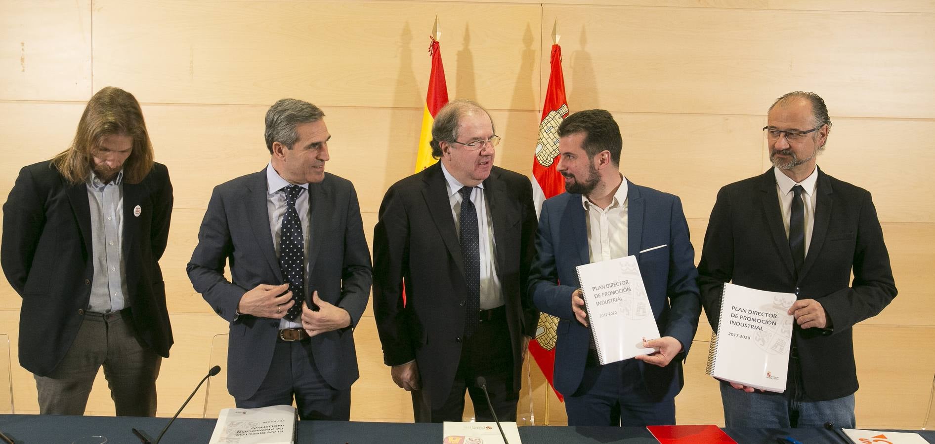 Firma del pacto por la reindustrialización de Castilla y León