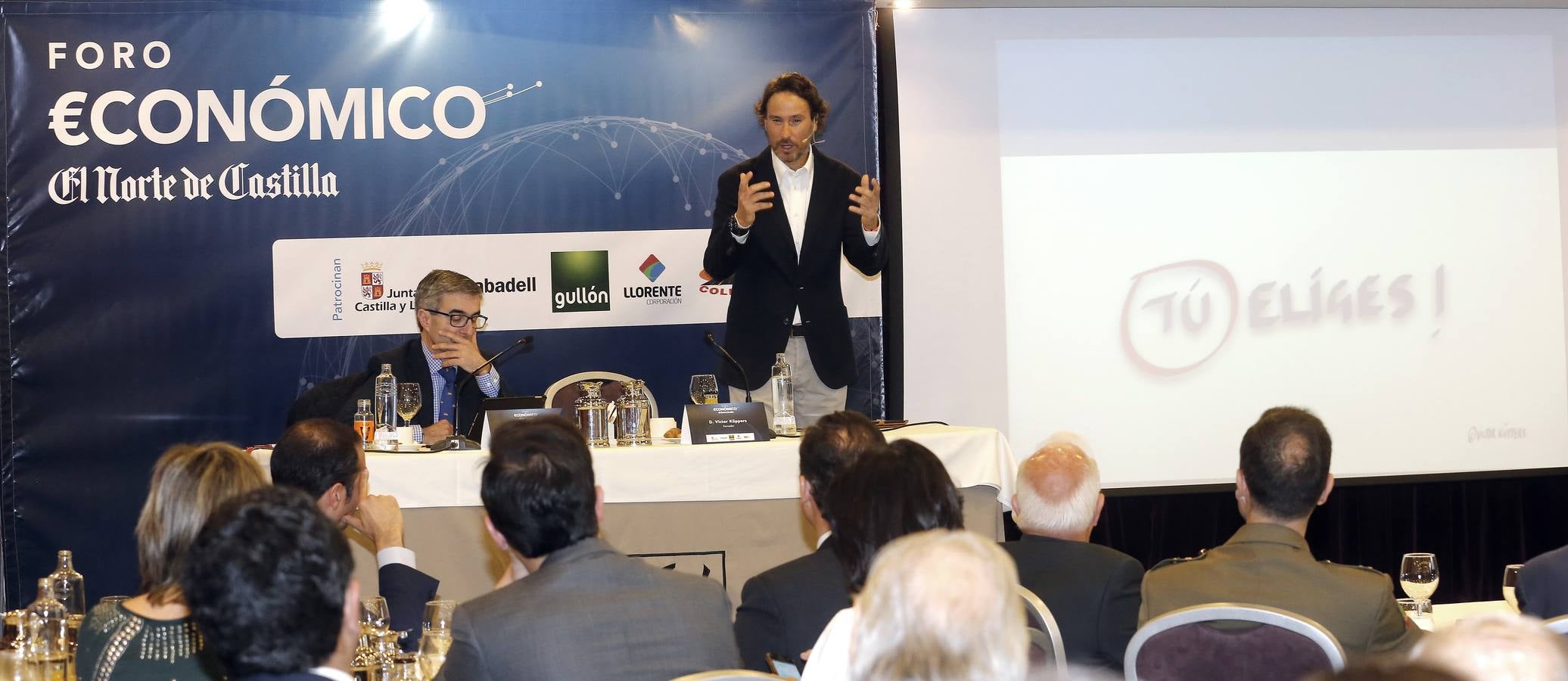Foro Económico de El Norte de Castilla con el formador Victor Küppers