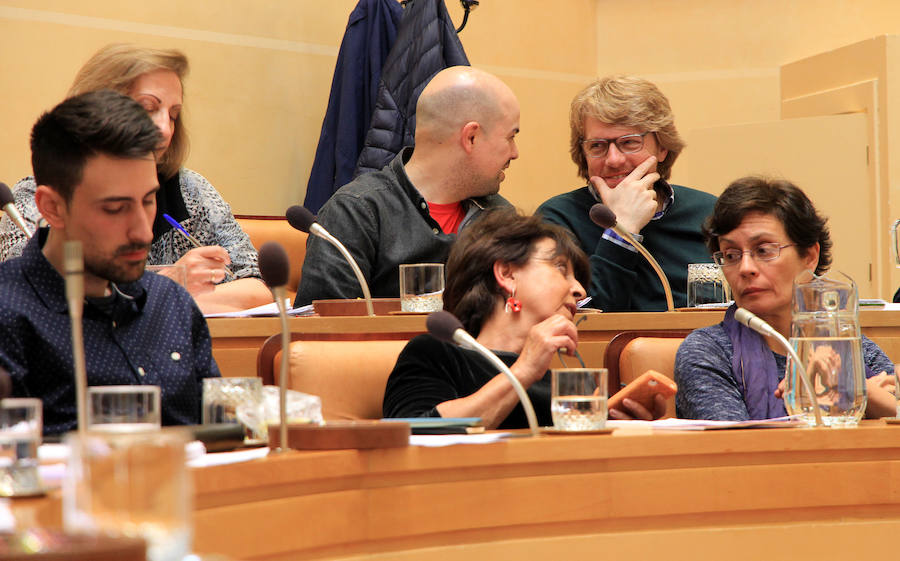 Pleno en el Ayuntamiento de Segovia