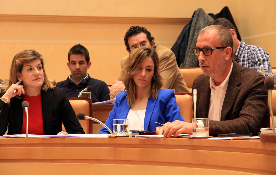 Pleno en el Ayuntamiento de Segovia