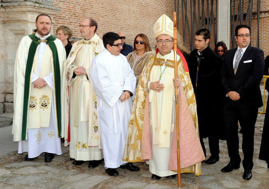 Procesión por la celebración del 450 aniversario de la Archicofradía de las Angustias en Medina