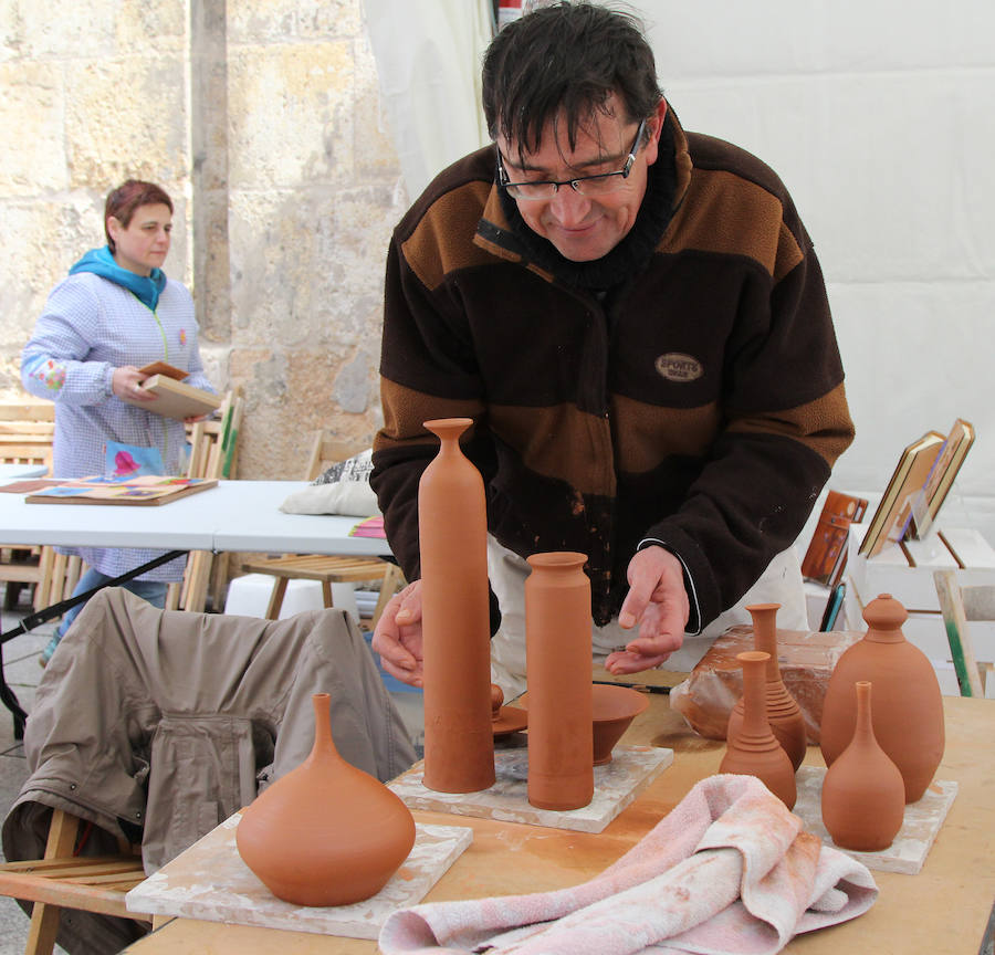 Talleres de artesanía en la Calle Mayor de Palencia