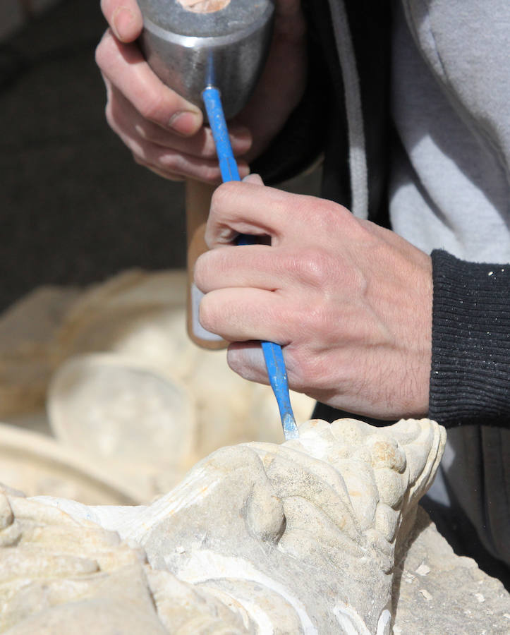 Talleres de artesanía en la Calle Mayor de Palencia