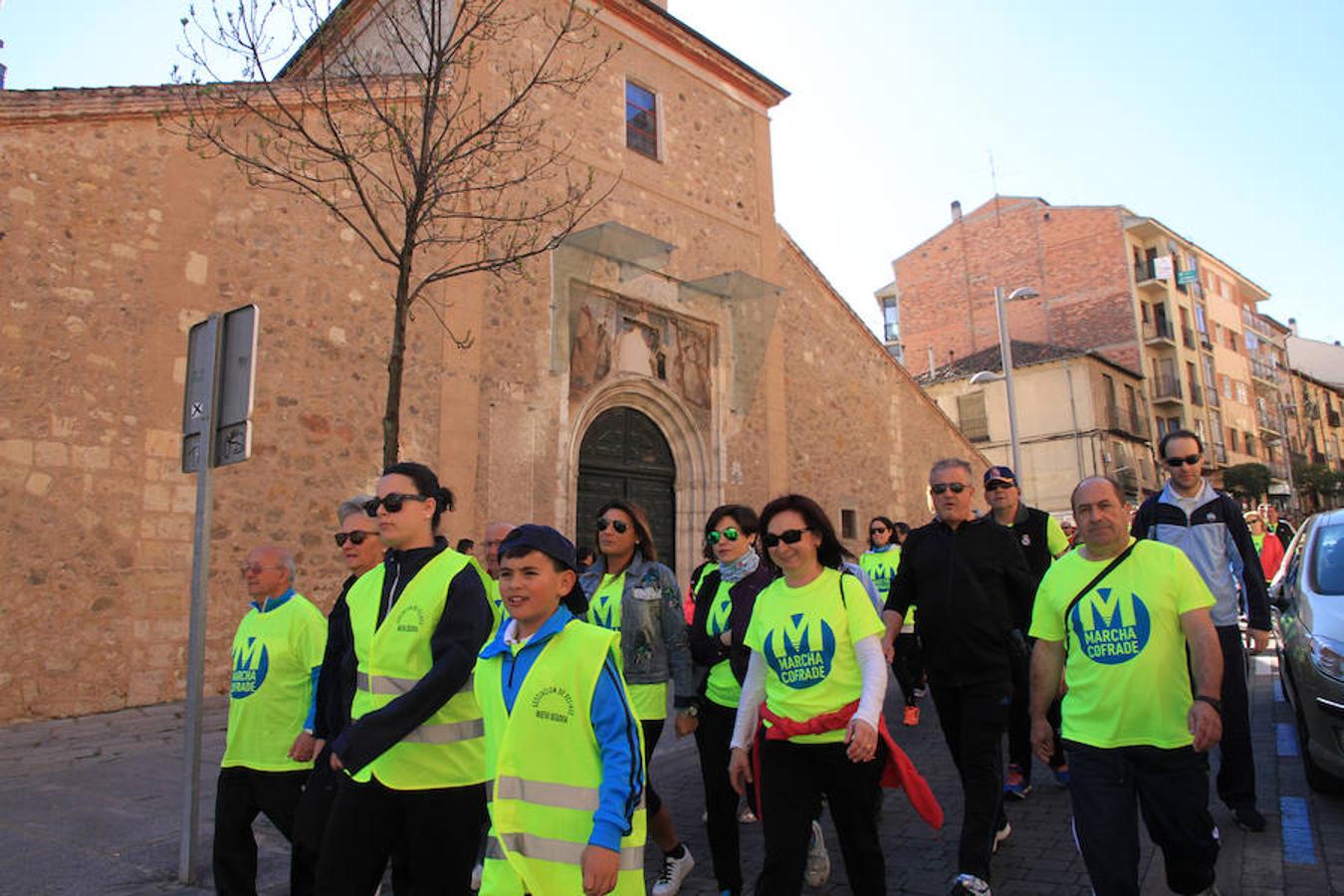 Marcha cofrade en Segovia