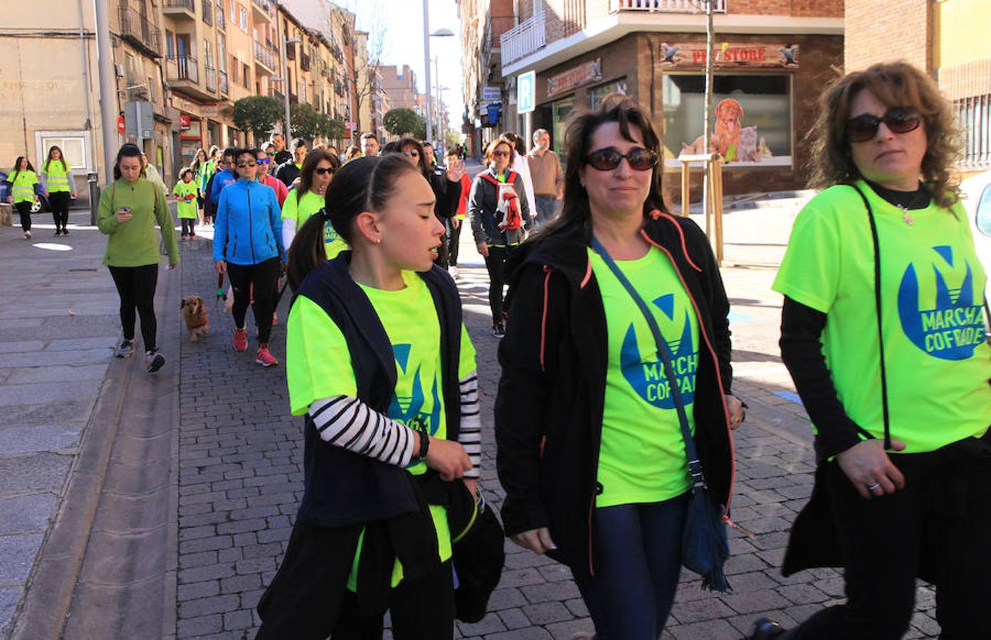 Marcha cofrade en Segovia