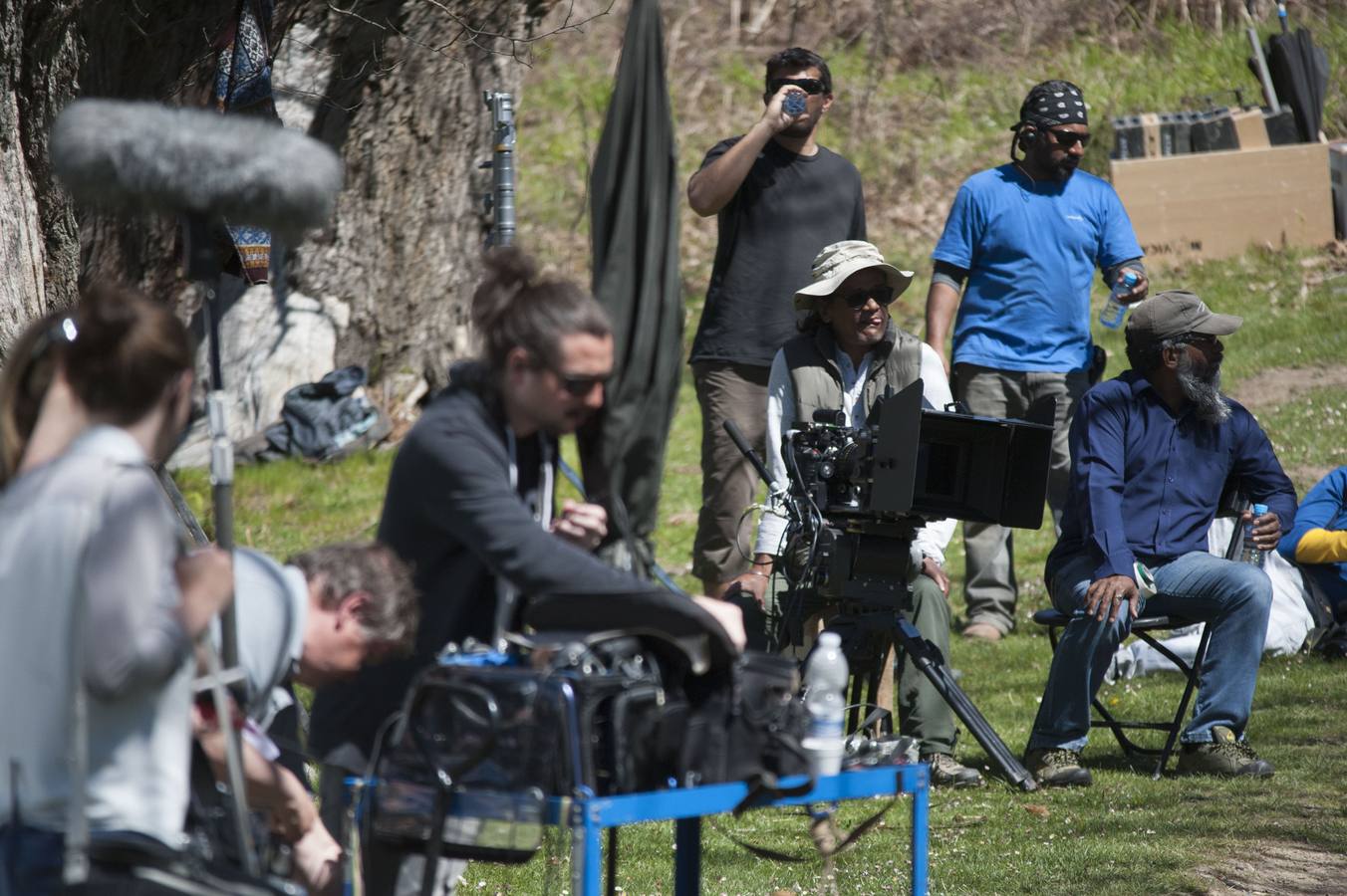 Rodaje de la película de Heidi en Liébana