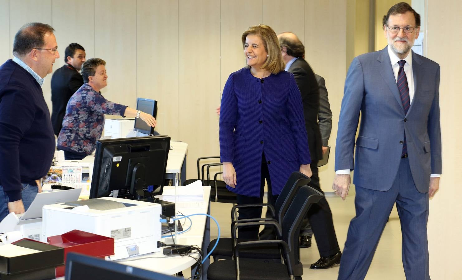 Rajoy inaugura en Segovia la sede de la Dirección Provincial del Instituto Nacional de la Seguridad Social (INSS)