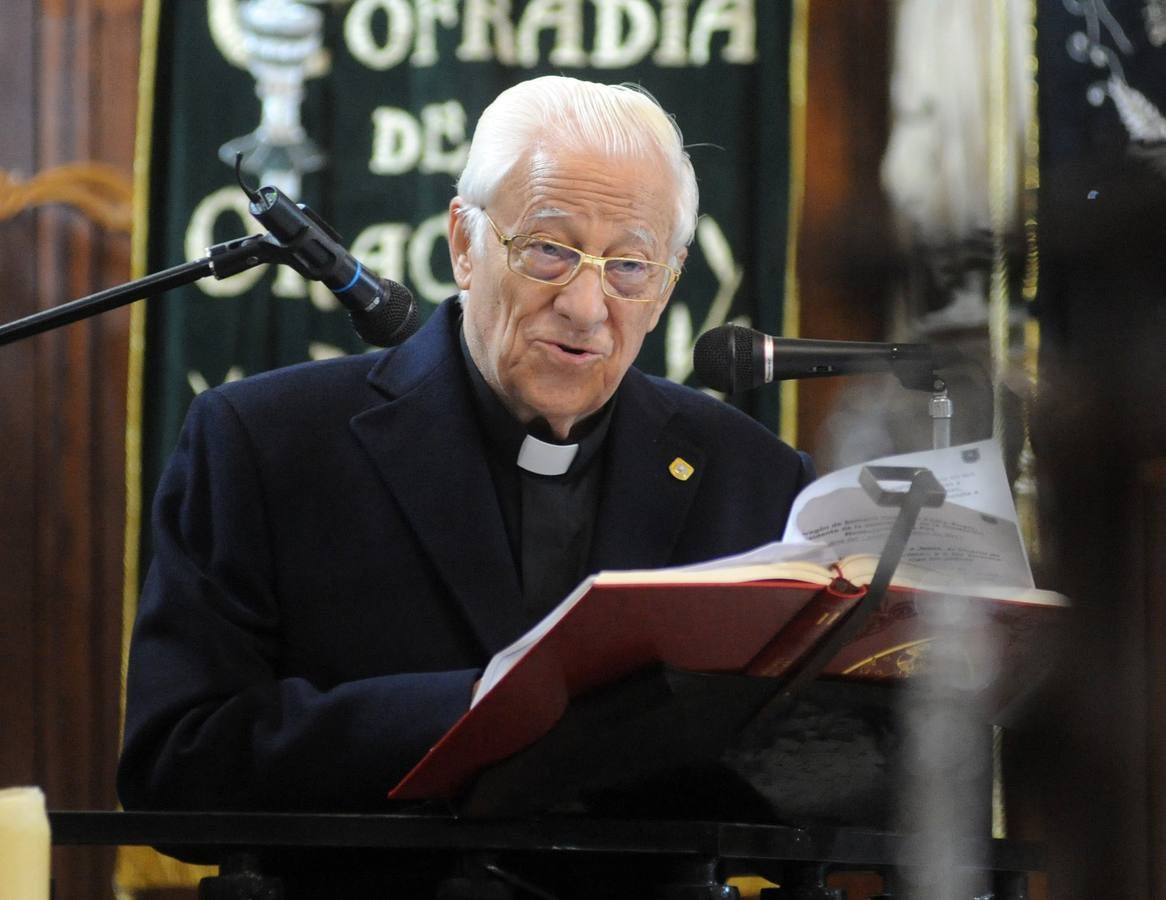 El padre Ángel pregona la Semana Santa de Medina del Campo