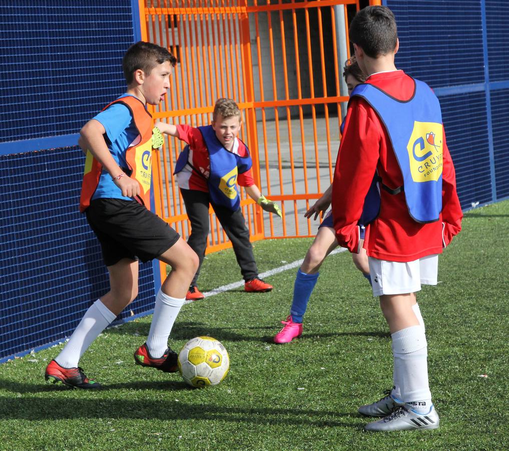 Finales masculinas y femeninas del Torneo Cruyff Court de Palencia