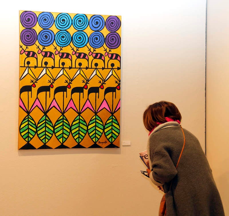 Exposición de Ramón Margareto en el Centro Cultural Provincial