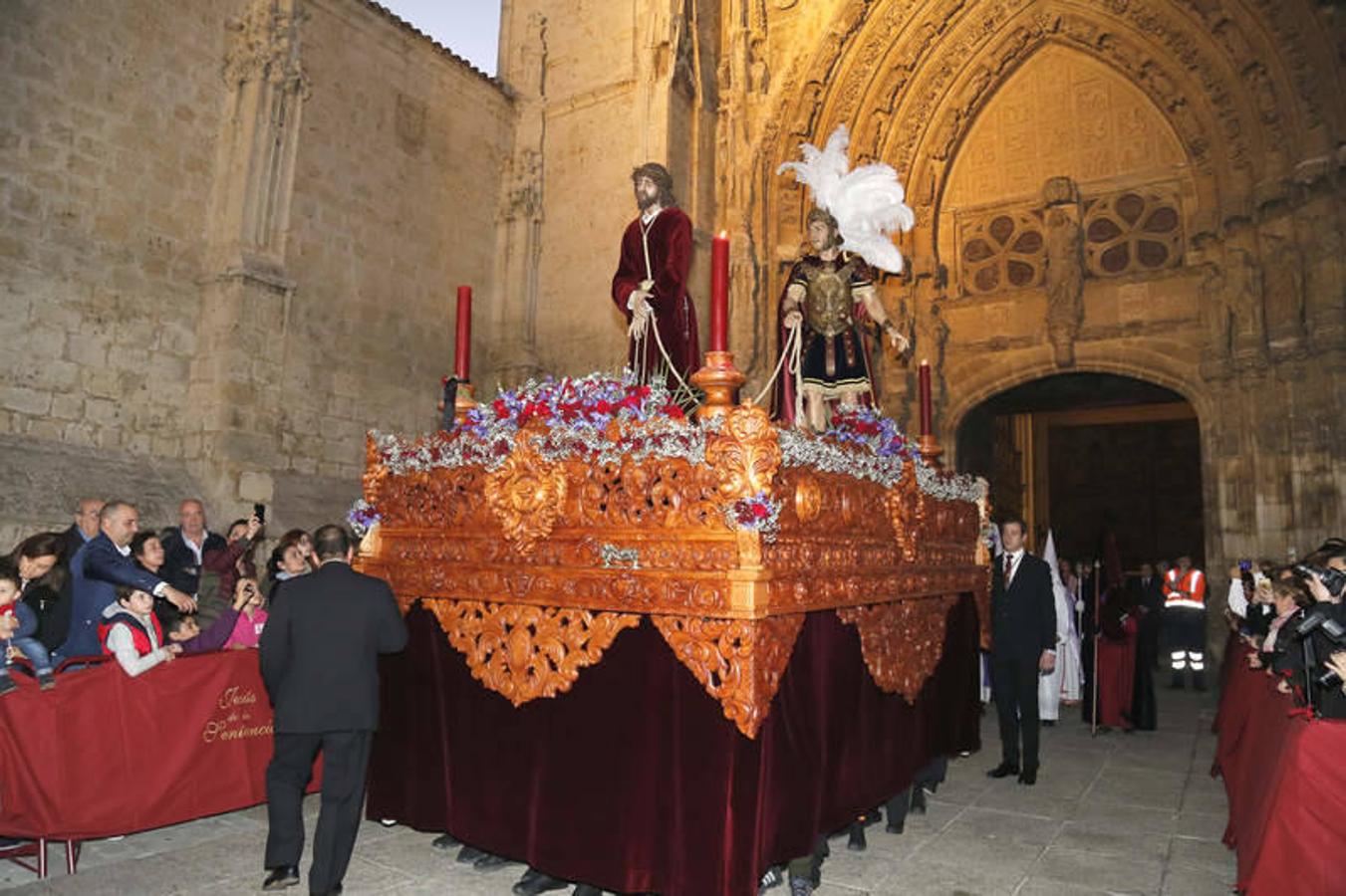 Procesión de la Sentencia en Palencia
