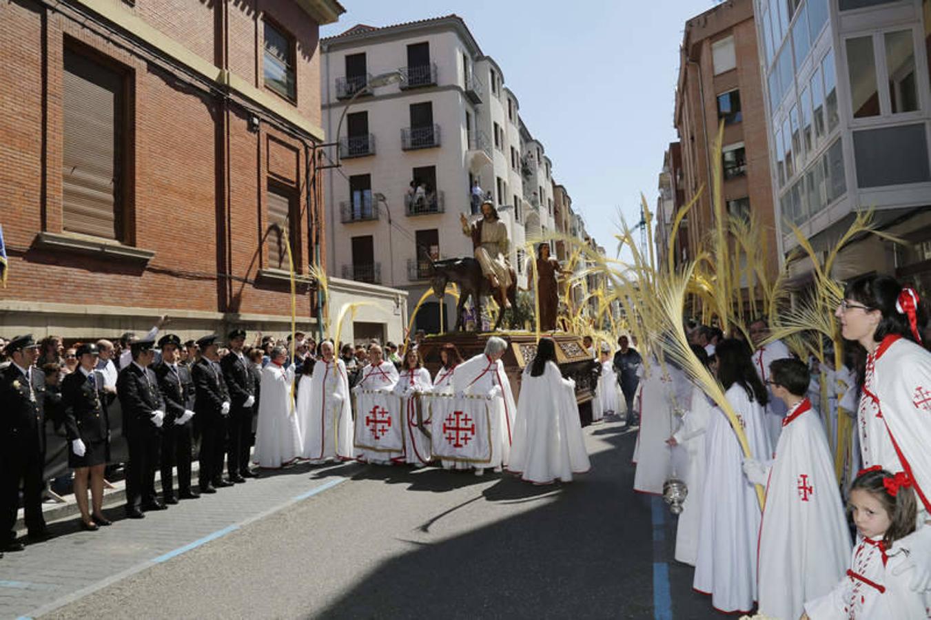 Procesión de La Borriquilla en Palencia (1/2)