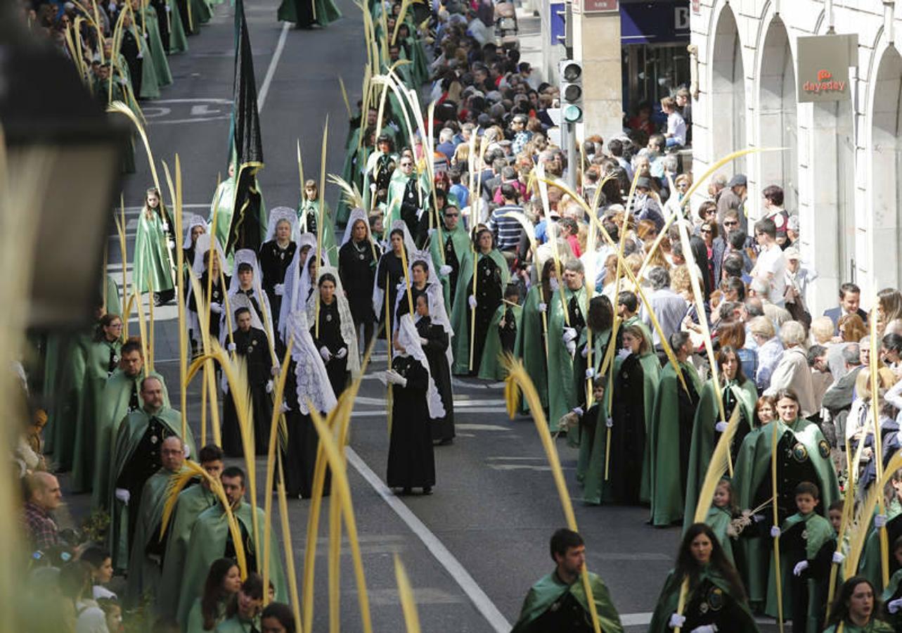 Procesión de La Borriquilla en Palencia (1/2)