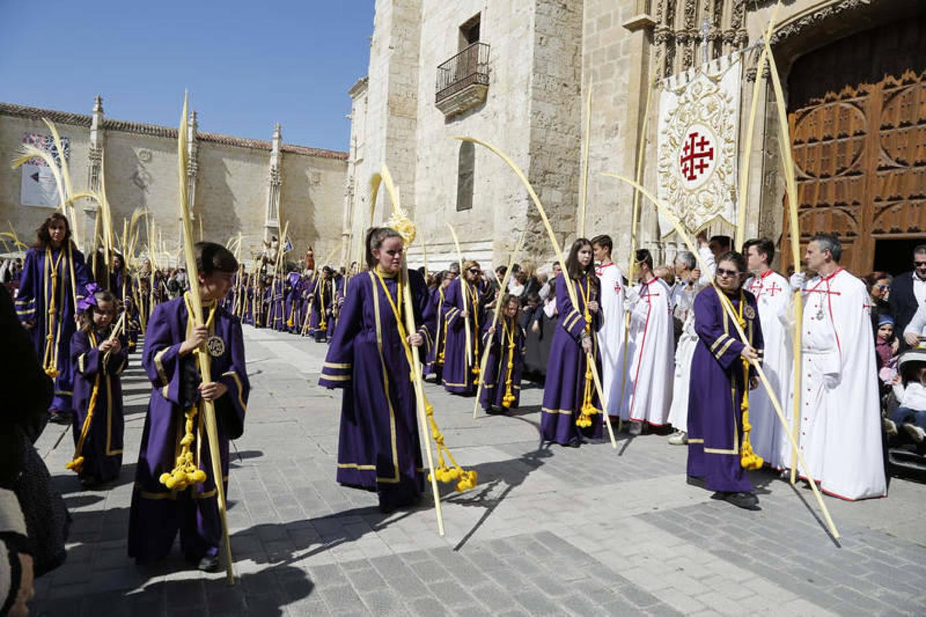 Procesión de La Borriquilla en Palencia (1/2)