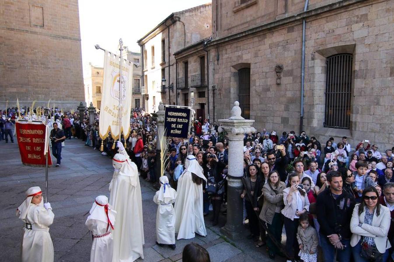 Procesión de la Borriquita en Salamanca