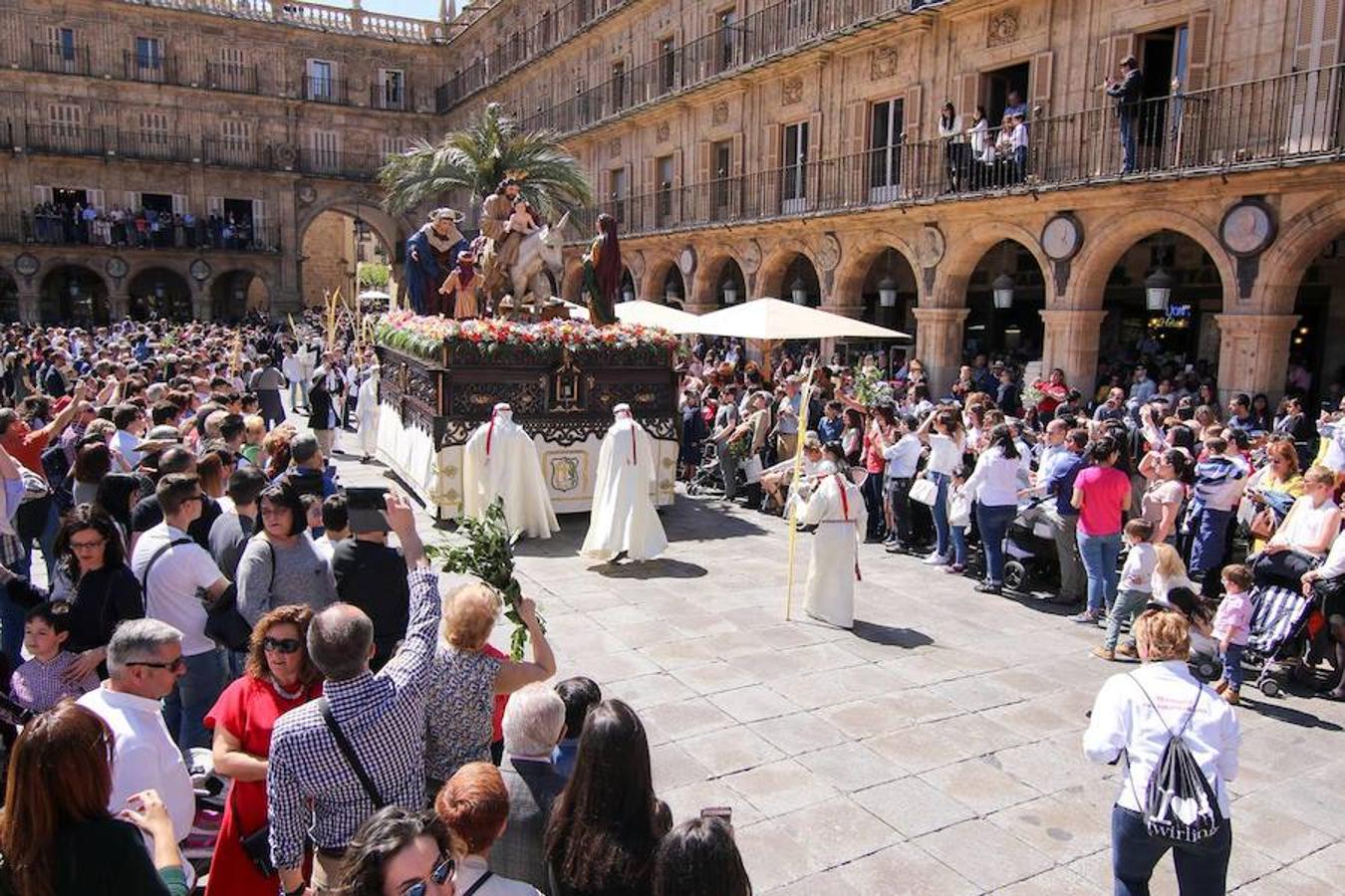 Procesión de la Borriquita en Salamanca