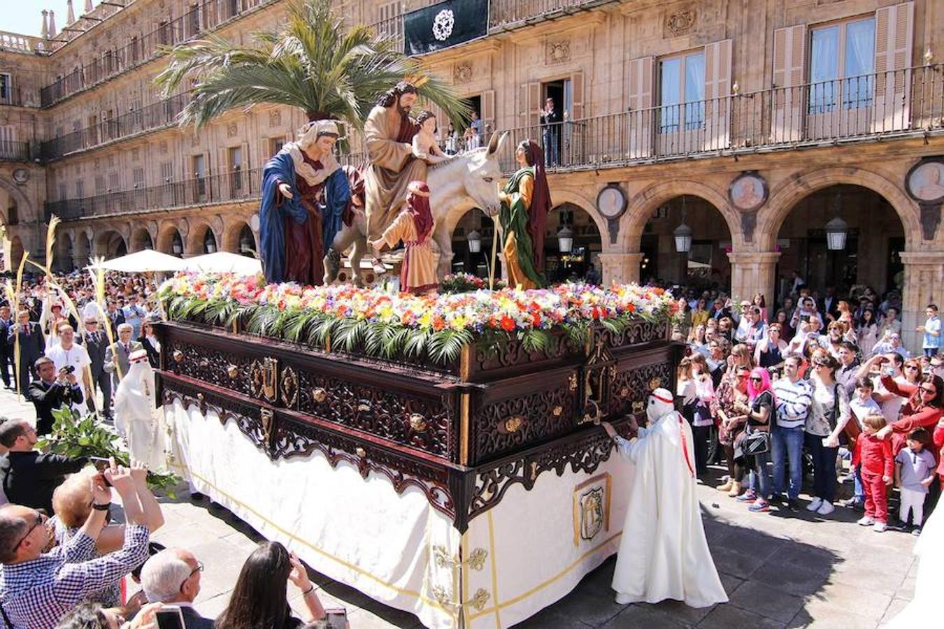 Procesión de la Borriquita en Salamanca