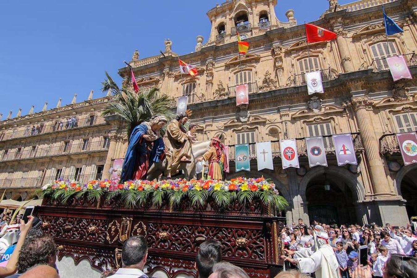 Procesión de la Borriquita en Salamanca