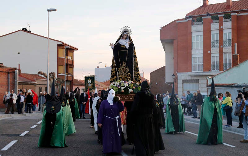 Procesión del Santo Rosario del Dolor en Palencia