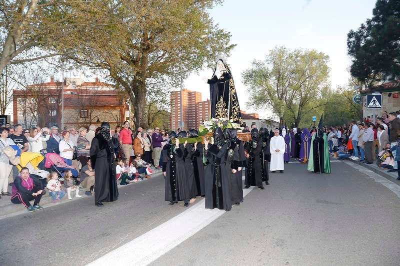 Procesión del Santo Rosario del Dolor en Palencia