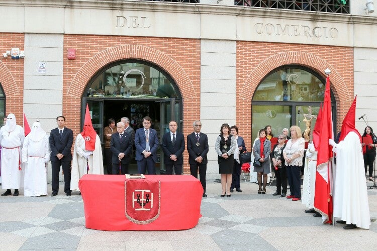 Procesión de Nuestro Padre Jesús del Perdón y acto de indulto al preso en Salamanca