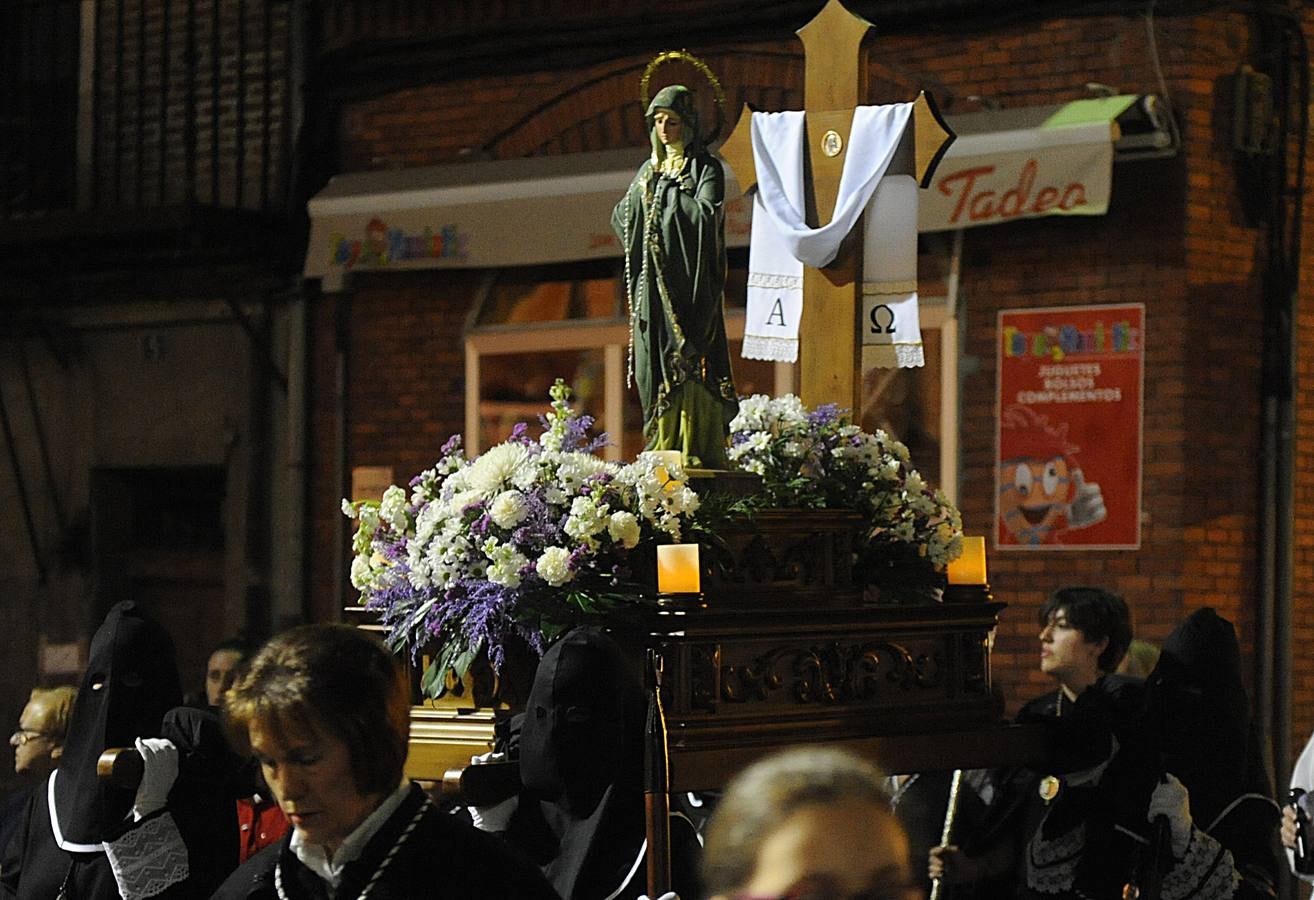 Procesión del Sermón y Rosario de La Soledad y Esperanza en Medina del Campo