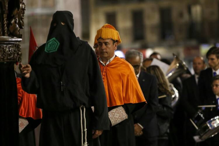 Procesión del Silencio de la Hermandad Universitaria de Salamanca