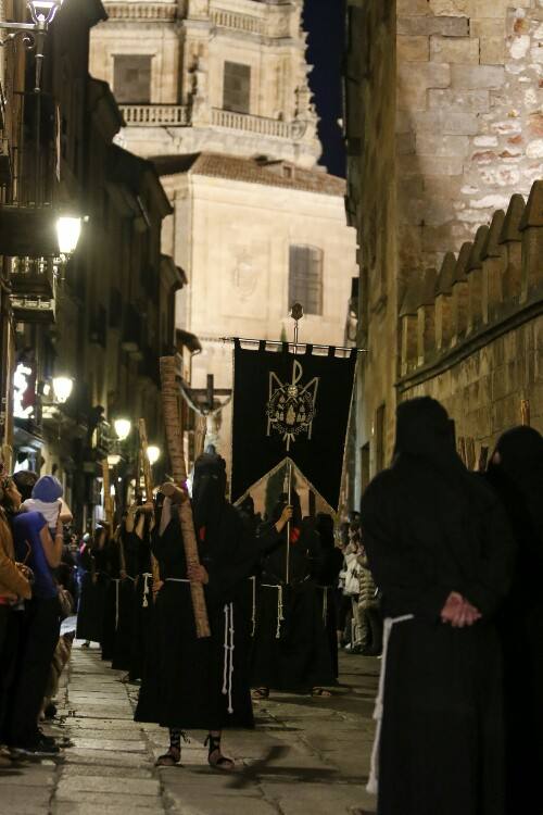 Procesión del Silencio de la Hermandad Universitaria de Salamanca