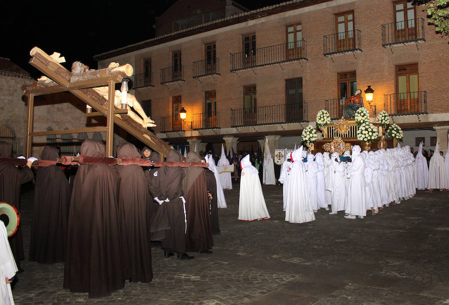 Procesión de la Quinta Angustia en Palencia