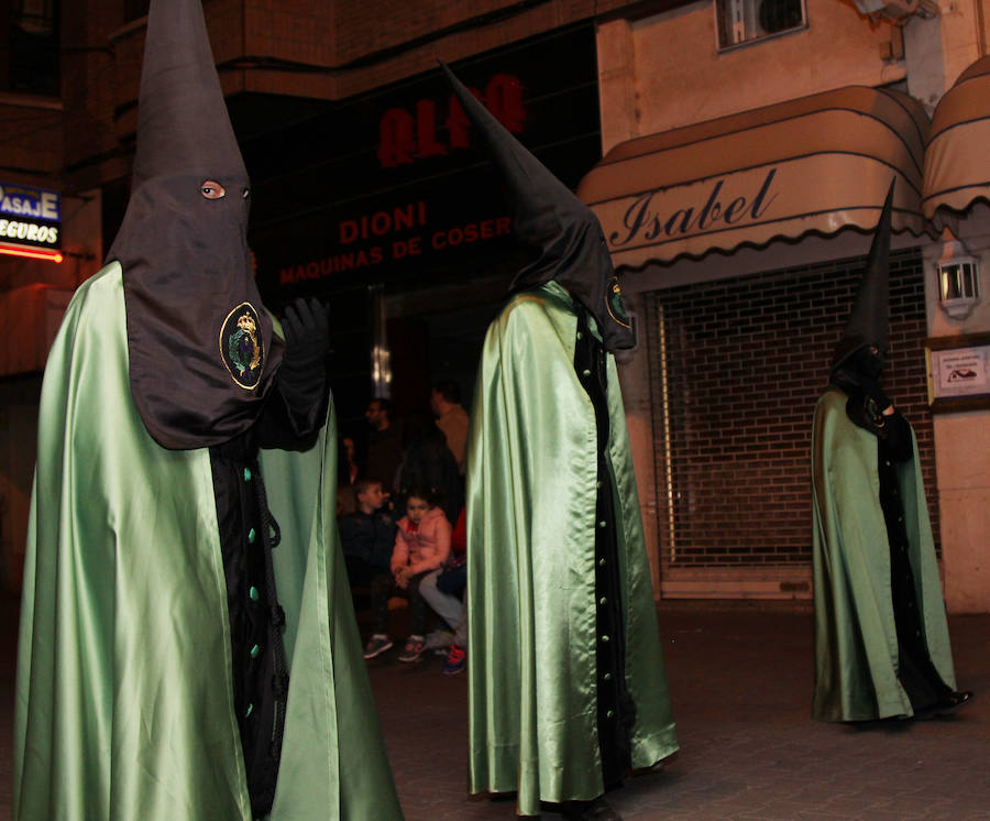 Procesión de la Quinta Angustia en Palencia