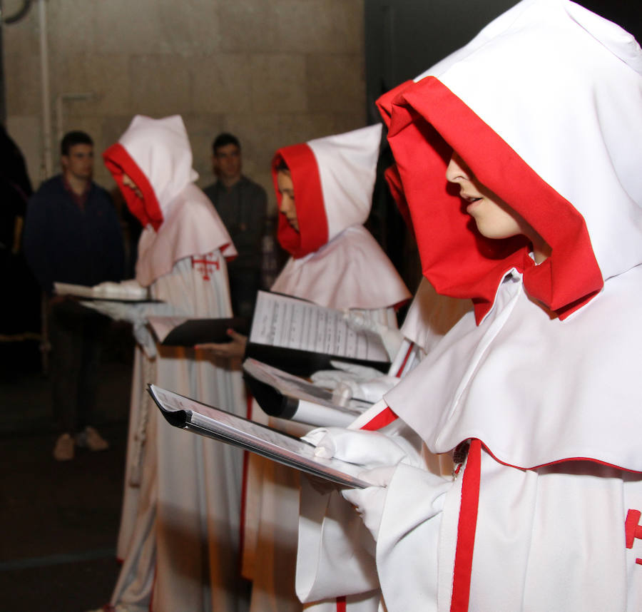 Procesión de la Quinta Angustia en Palencia